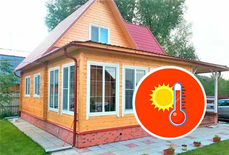 Закрытая утепленная пристройка